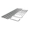 Teng Tools ALU450 33 Piece 450mm Four Track Aluminium Clip Rail Tray ALU450 - alternate 2